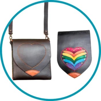 LBGT leather bag