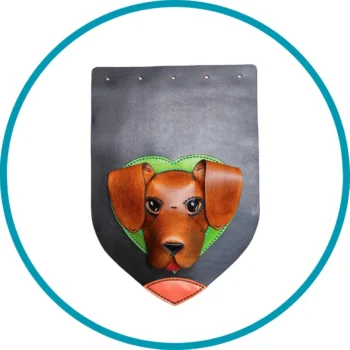 leather dog bag design