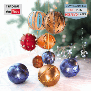 Christmas-Leather-Ball-Pattern-group-of-colorful-ornaments